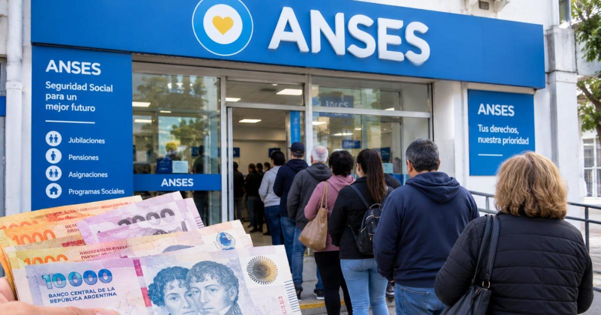 Calendario de pagos de Anses (Foto- Creada con IA)