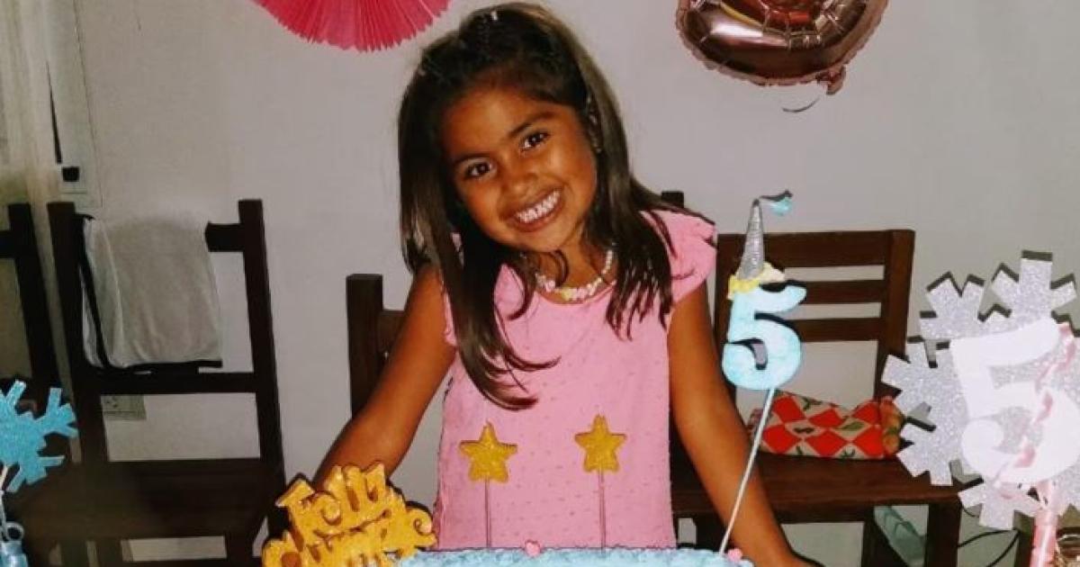 La niña tenía 5 años al momento de su desaparición (Foto- FacebookYamila Cialone Guadalupe B Lucero)