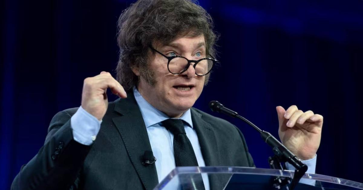 Javier Milei (Foto- Crónica)