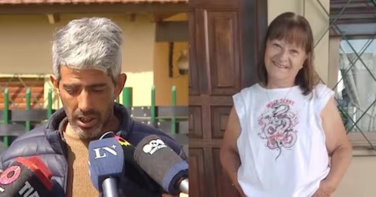 Ernesto el hijo de la víctima del femicidio