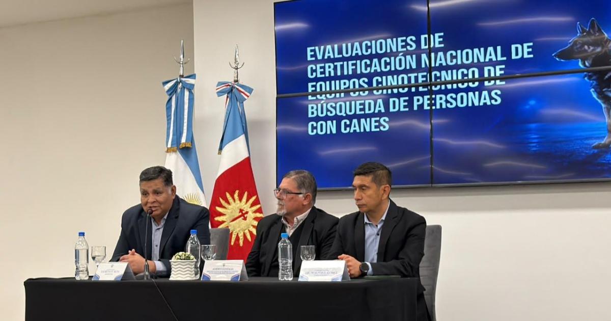 Finalizoacute el evaluativo para ingresar al Registro Nacional de Equipos Cinoteacutecnicos