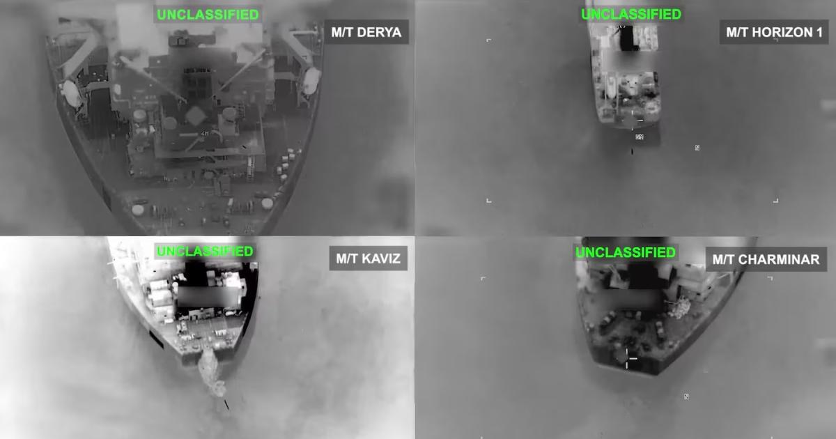 EEUU destruyó cinco petroleros iraníes y Tehern respondió con un ataque a una base norteamericana en Jordania