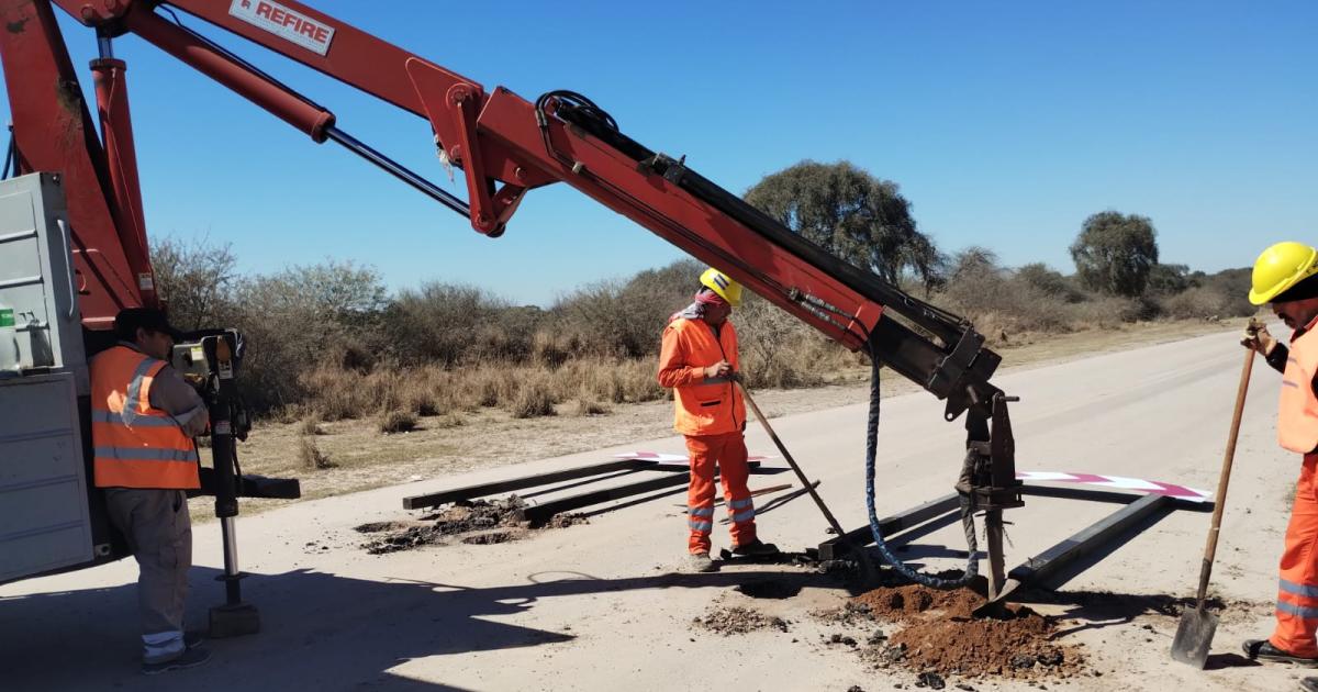 Atencioacuten automovilistas- corte en la Ruta Nacional 64 por trabajos de Vialidad Nacional