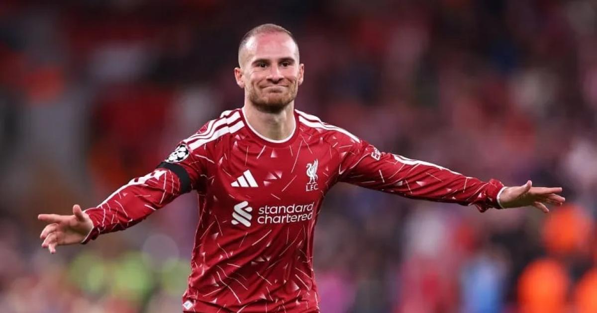 Mac Allister metió un golazo para que Liverpool se lo de vuelta al Atleti (Getty Images)