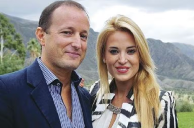 Martín Insaurralde y Jésica Cirio