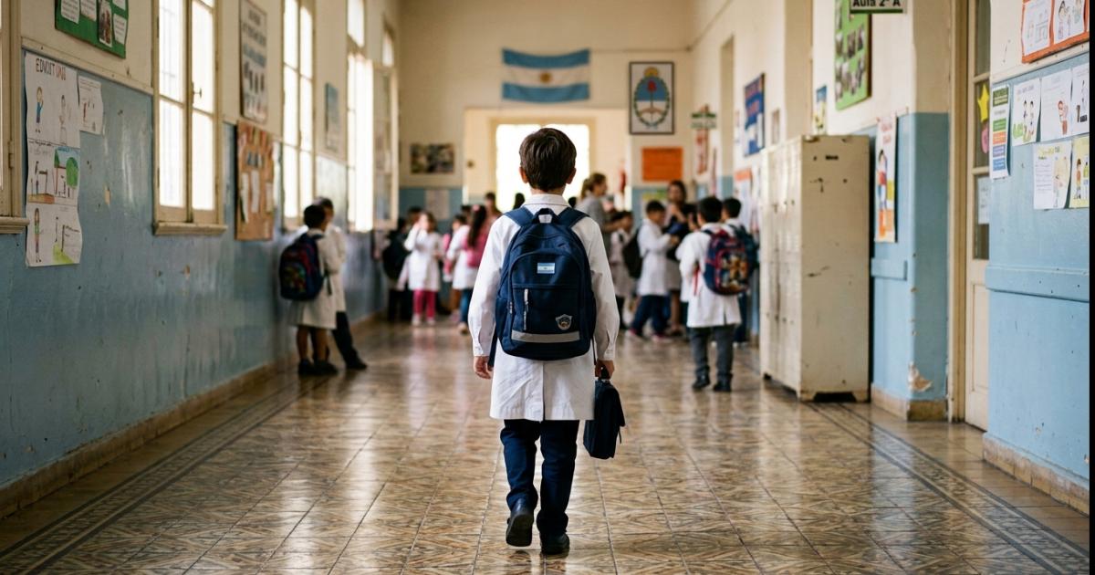 Grave denuncia que tiene como víctima a un niño de 7 años (Foto- Creada con IA)