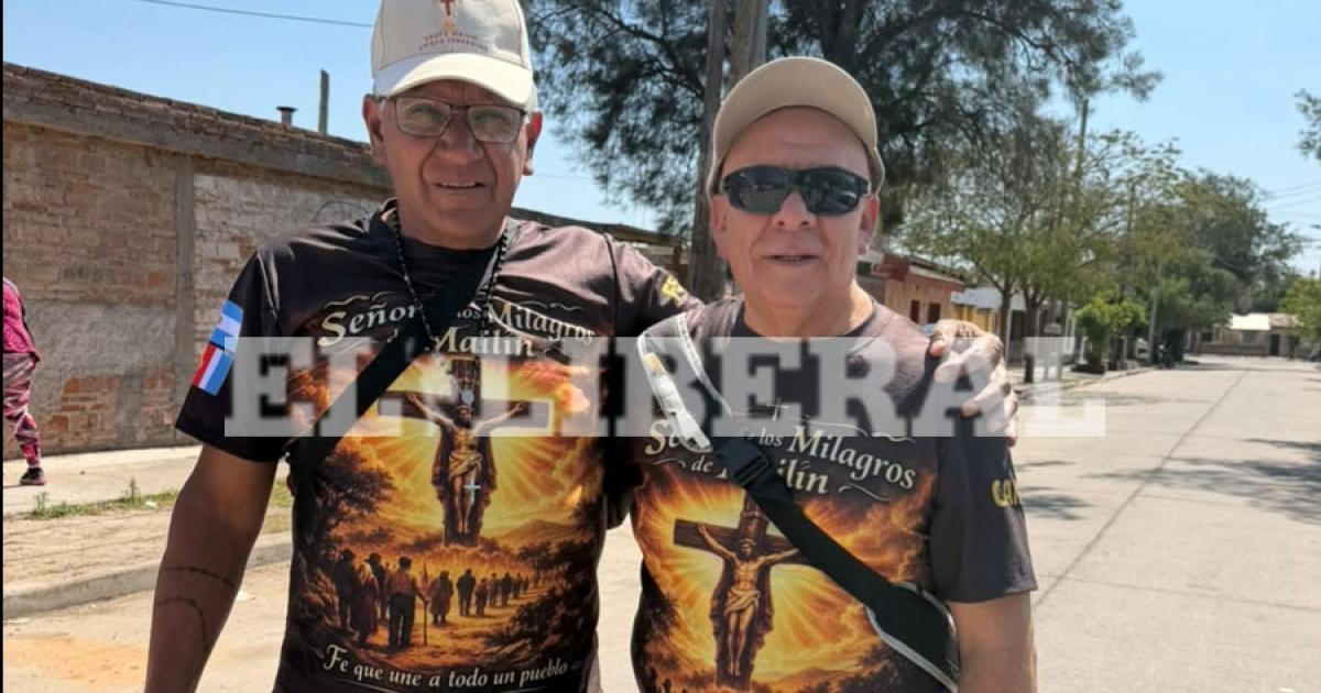 Cada año los peregrinos dan muestra de su fe (Foto El Liberal)