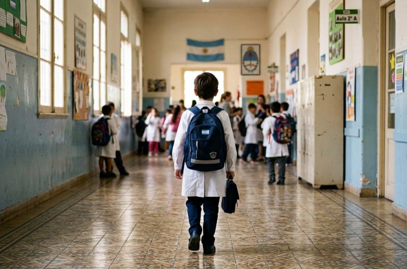 Grave denuncia que tiene como víctima a un niño de 7 años (Foto- Creada con IA)