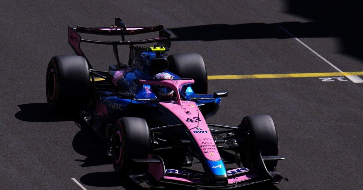 Franco Colapinto en carrera Foto- AP