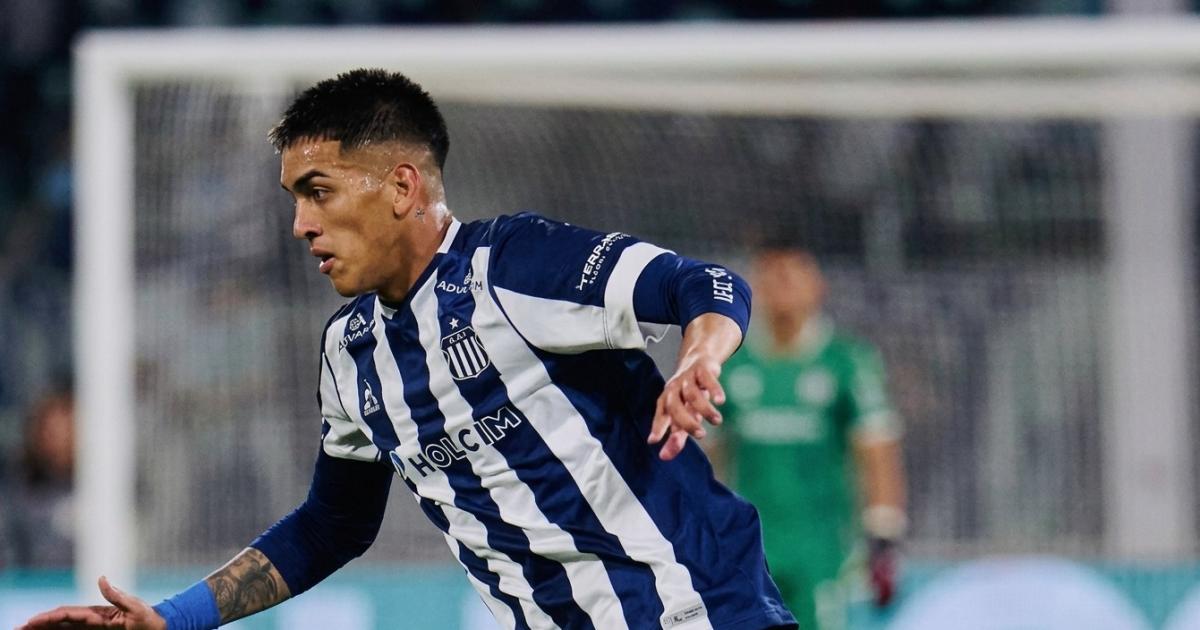 Matías Galarza mediocampista de Talleres