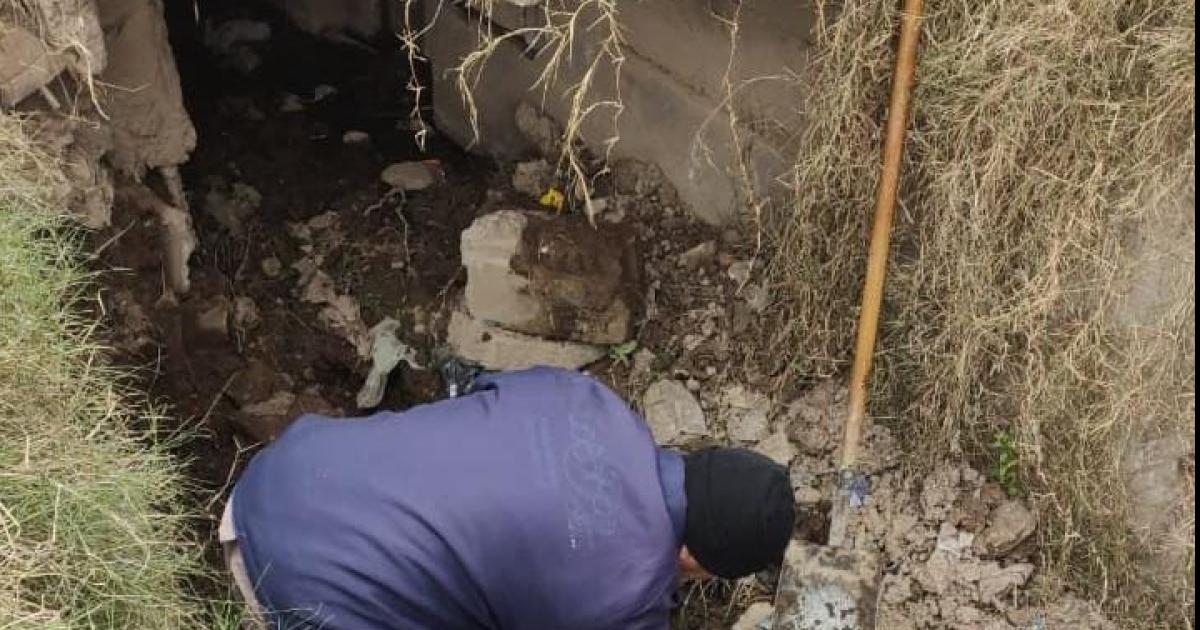 Ejecutan obras para mejorar el sistema de desaguumles pluviales