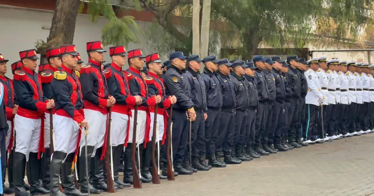 El Cuerpo Guardia de Infanteriacutea de Santiago del Estero celebroacute 66 antildeos