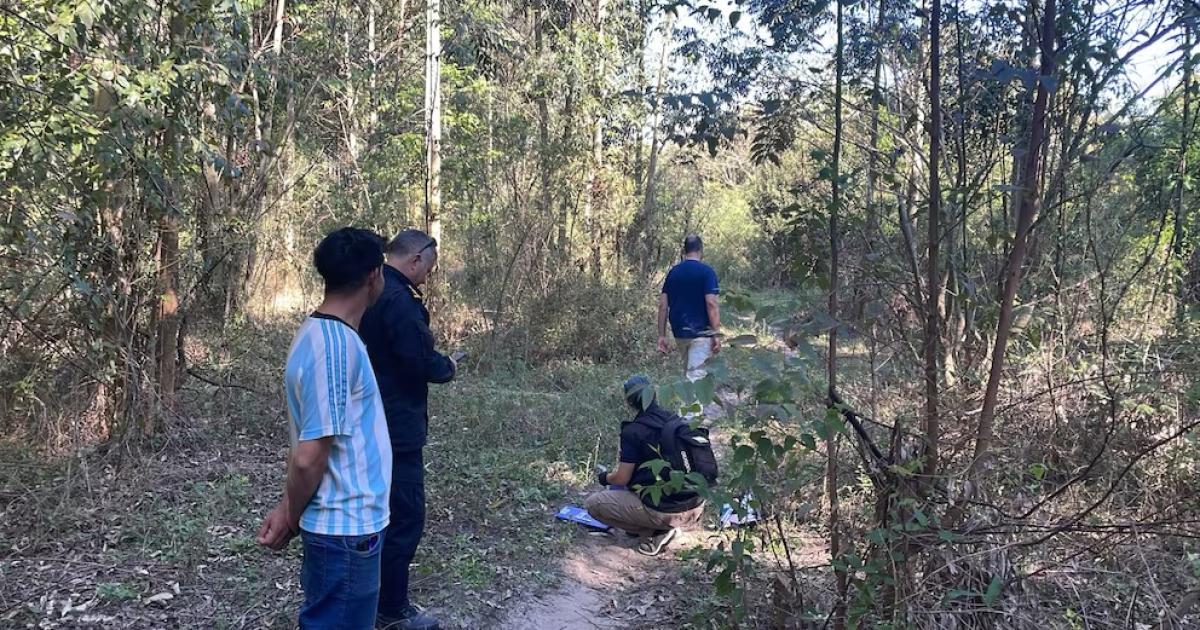 La Policía secuestró diversos elementos en el lugar del hecho (foto Infobae)