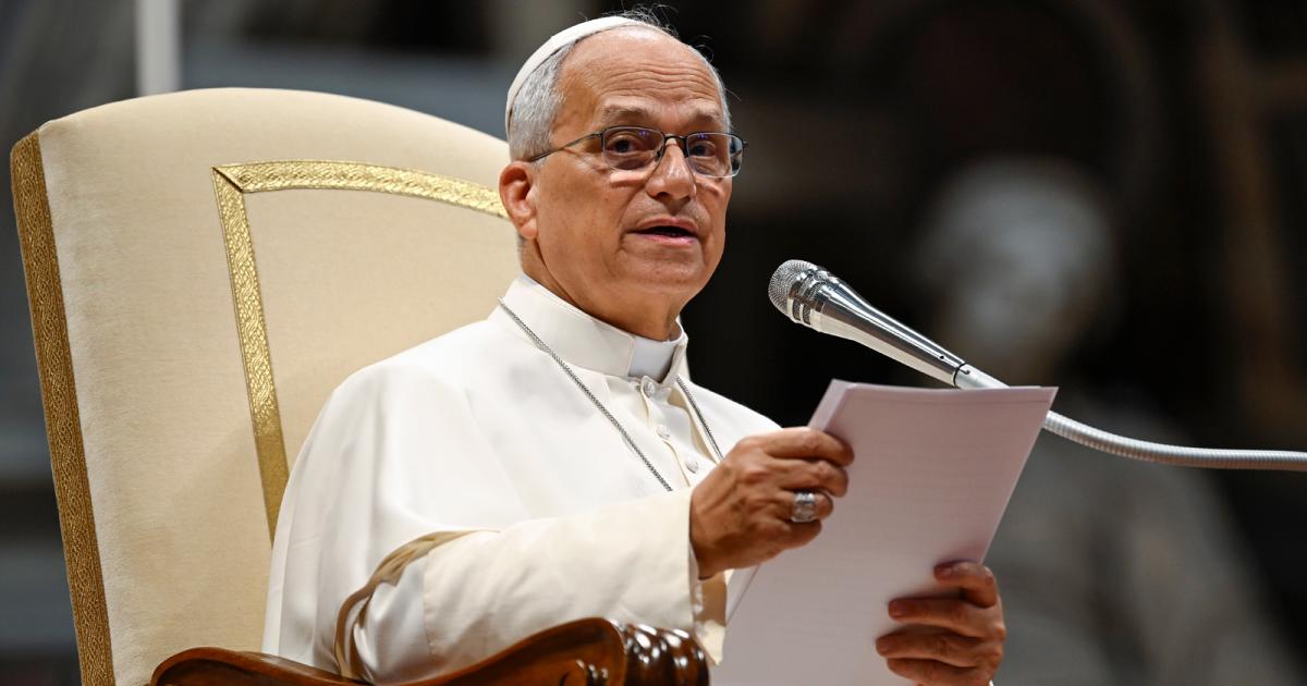 León XIV (Foto- Vatican Media)