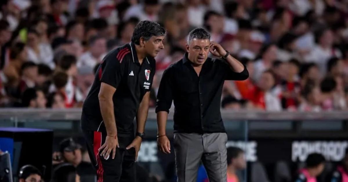Matías Biscay se separa del cuerpo técnico de Marcelo Gallardo (Marcelo EndelliGetty Images)
