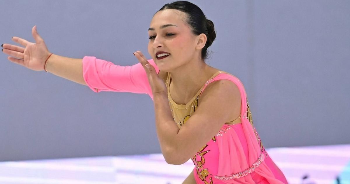 Micaela Lopetegui patinadora artística