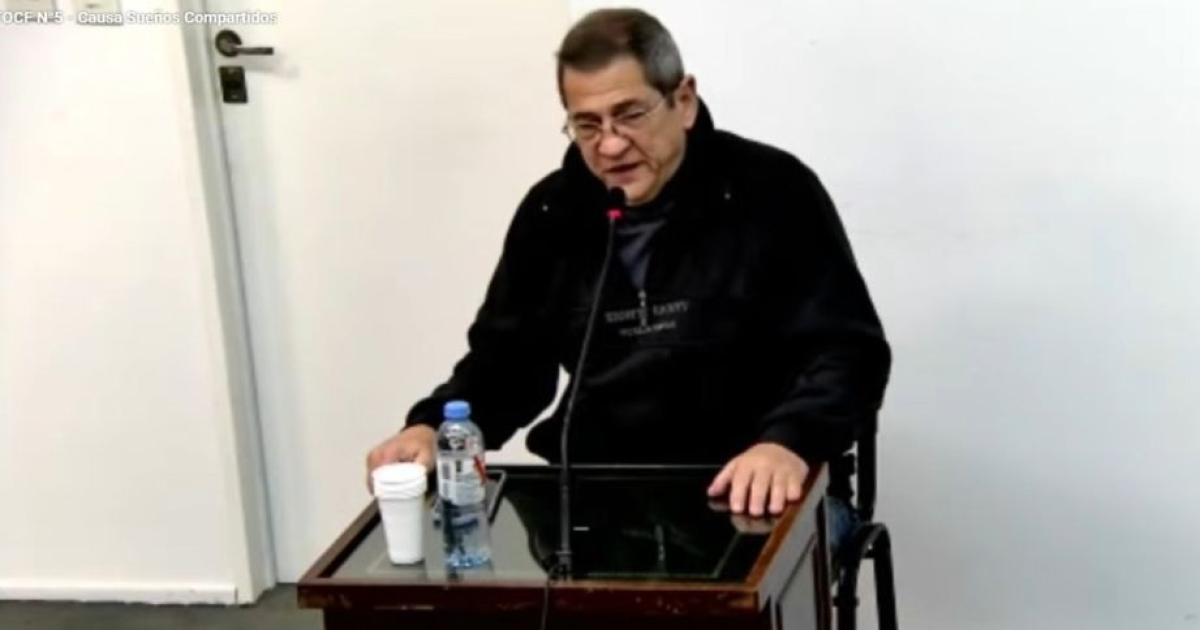 Sergio Schoklender fue condenado a 2 años y 8 meses de prisión en suspenso Foto- captura del canal del PJN en YouTube