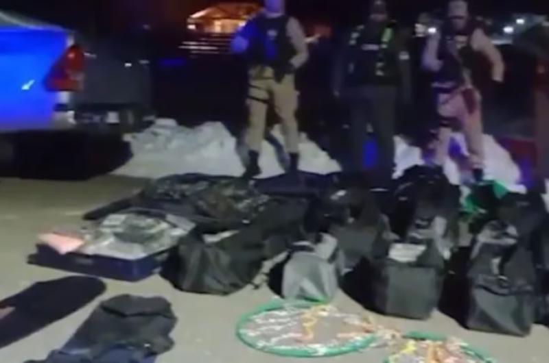 Avanza la causa por los 783 kilos de cocaína en Caviahue Foto- Captura de video