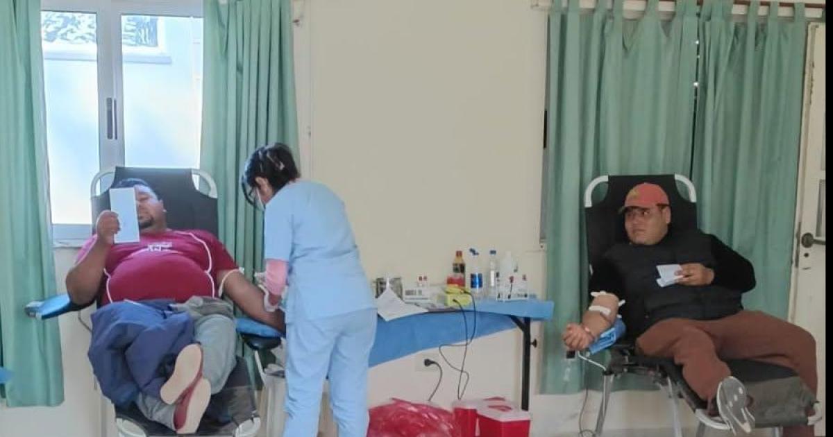 Donación de sangre - Monte Quemado