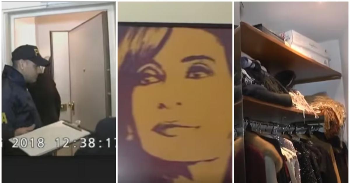 Causa Cuadernos- difundieron por primera vez el video del allanamiento a la casa de Cristina Kirchner en Recoleta (Foto- captura de video TN)