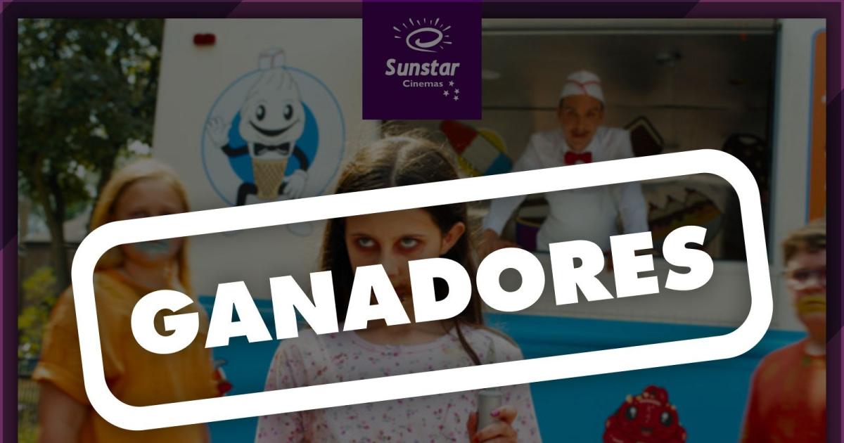 Estos son los ganadores de las entradas para el cine Sunstar
