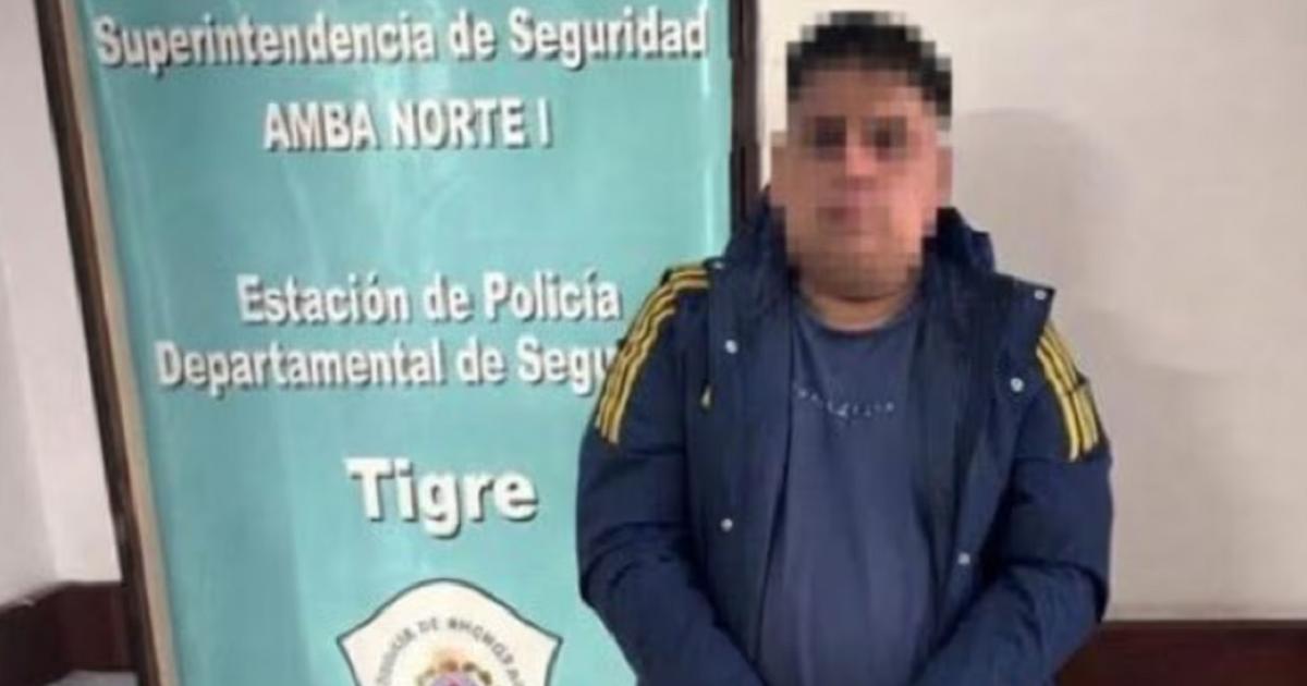 La Policía Bonaerense detuvo a Carlos Mauricio Mauri Fernndez (Foto TN)
