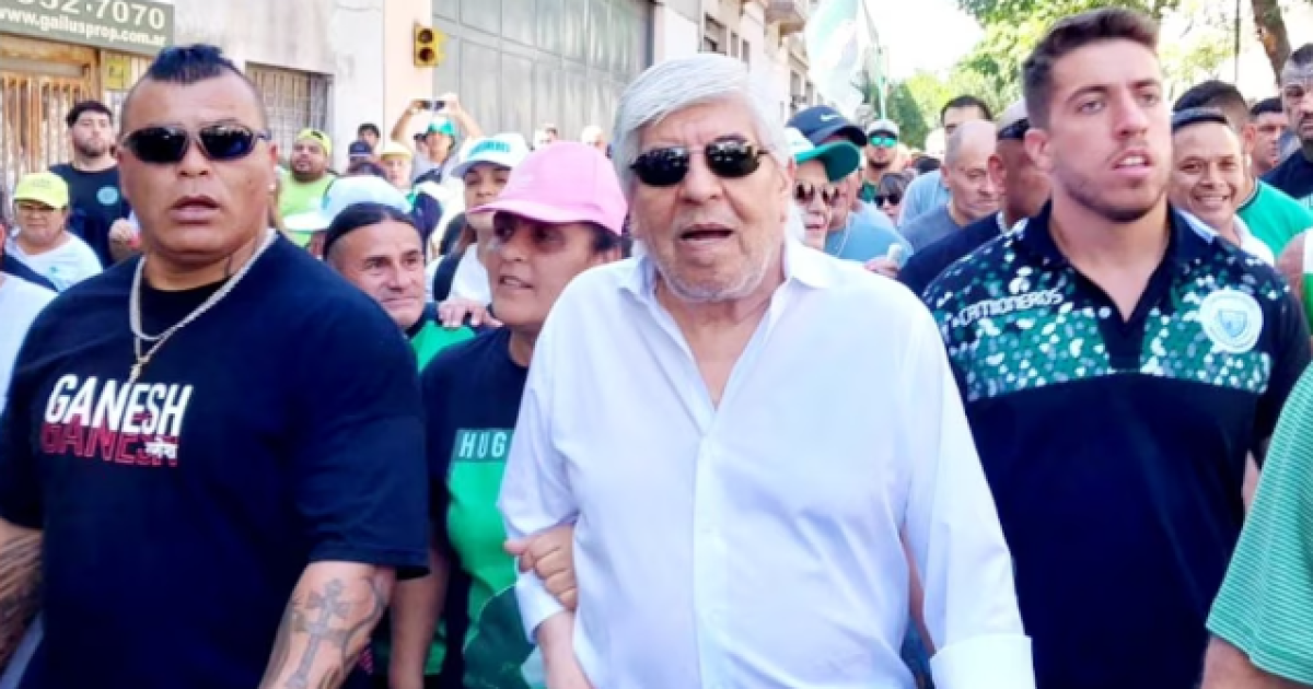 Hugo Moyano (Foto- Infobae)