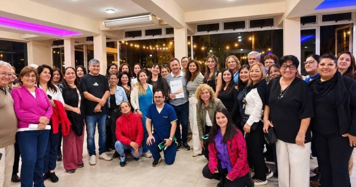 Domingo Gatella se reunioacute con varios profesionales de la salud