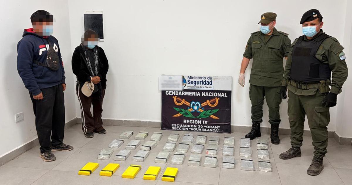 La droga secuerstrada en el operativo