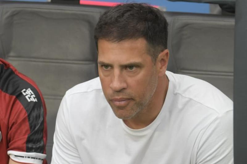Sebasti�n Domínguez DT de Central Córdoba vs Defensa y Justicia Foto-El Liberal