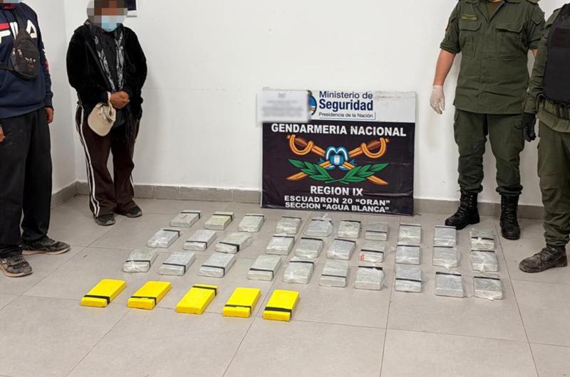 La droga secuerstrada en el operativo