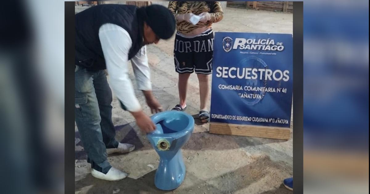 Los efectivos continan con las pesquisas del caso (Foto El Liberal)