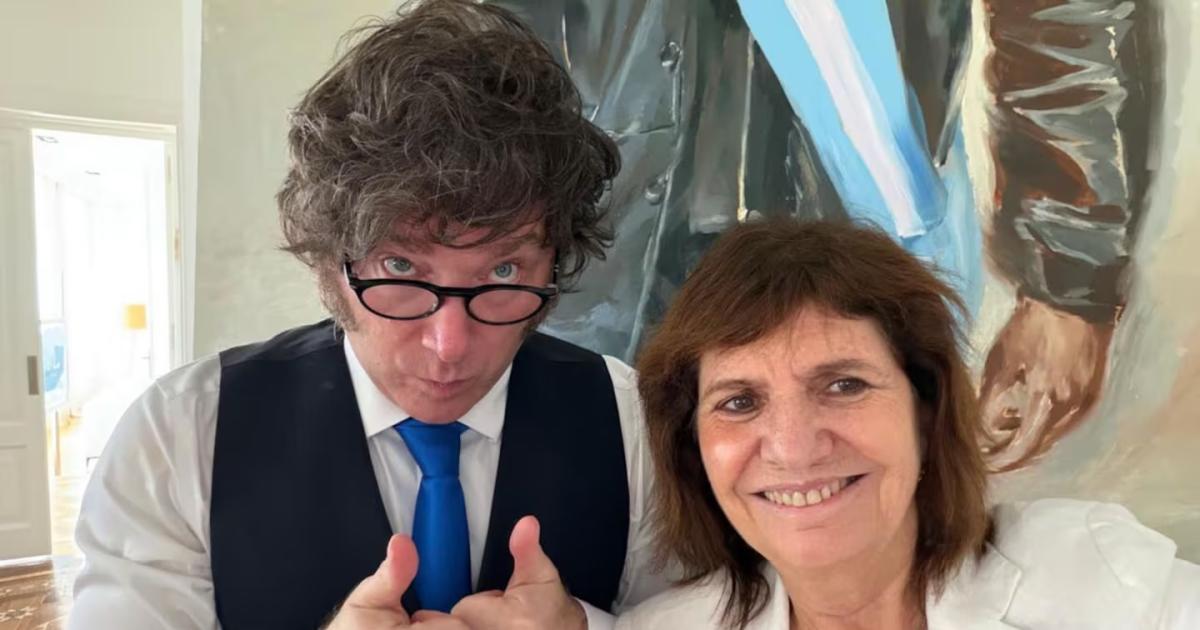 Javier Milei se reencontrar con Bullrich el lunes en Gabinete tras las tensiones por Discapacidad (Foto- X @patobullrich)