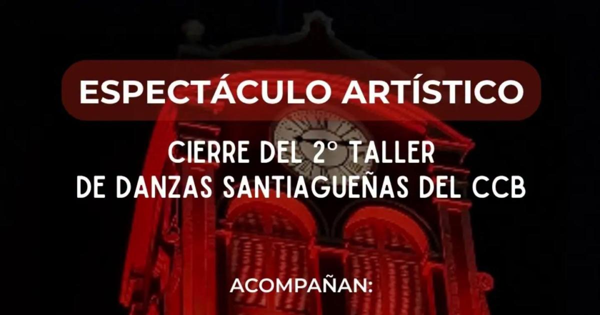 Habraacute espectaacuteculo de cierre del Taller de Danz Nativas Santiaguentildeas