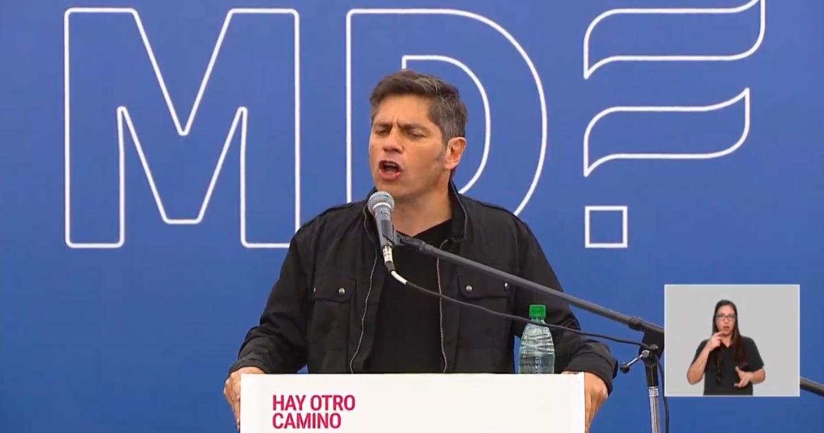 Kicillof y su dardo al kirchnerismo- Las nuevas canciones se componen colectivamente de abajo hacia arriba