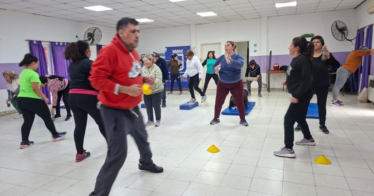 Gimnasia gratuita en CAPS y centros de jubilados- diacuteas y horarios