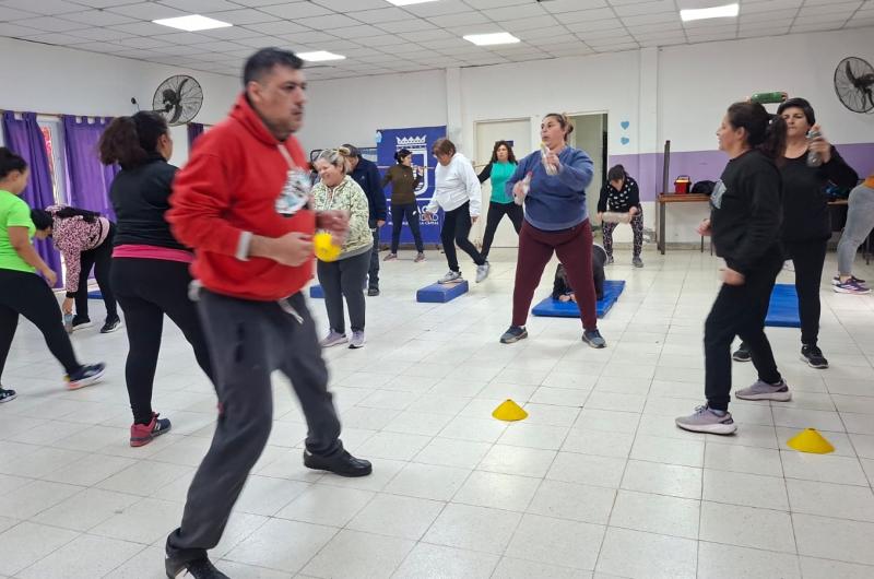Gimnasia gratuita en CAPS y centros de jubilados- diacuteas y horarios