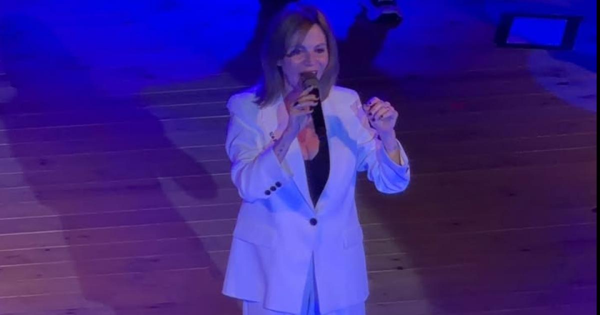 Marcela Morelo brilloacute en el Teatro 25 de Mayo ante una sala llena