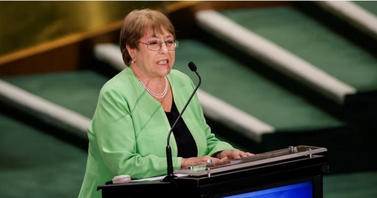 Michelle Bachelet (Foto- Eduardo MuñozREUTERS)