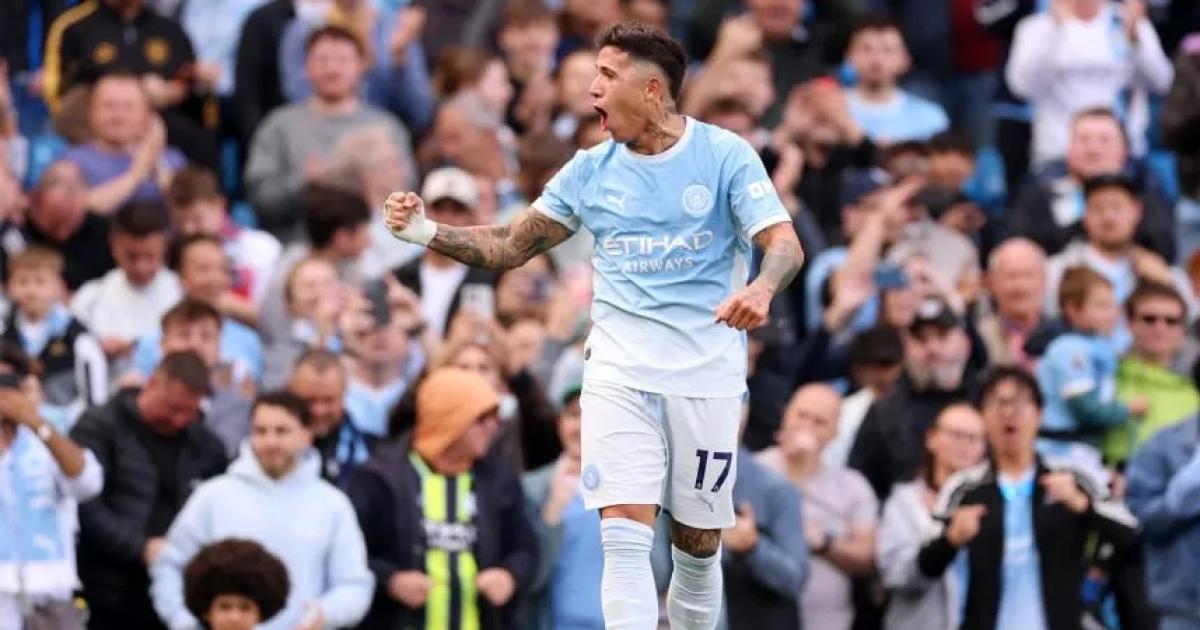 El futbolista argentino metió un golazo de tiro libre (Foto- TyCSport)