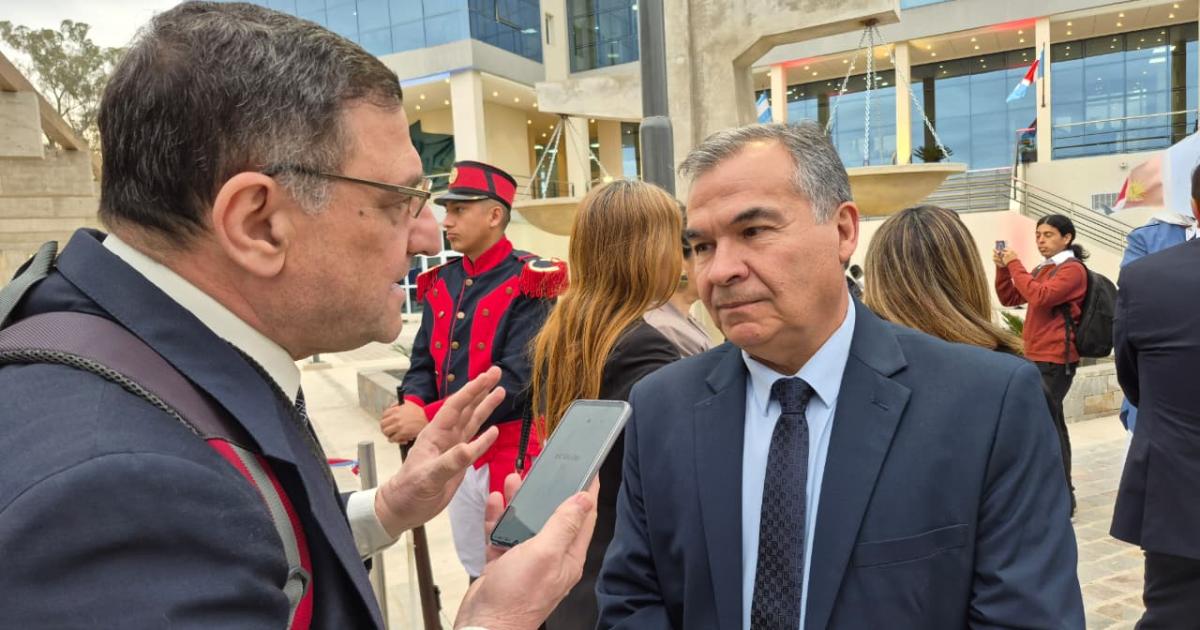 Mario Benavente intendente electo de la ciudad Capital en dilogo con EL LIBERAL