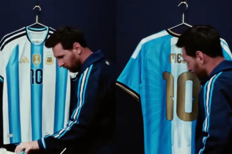 Messi se despediraacute de la Argentina- los detalles de la camiseta especial que usaraacute 