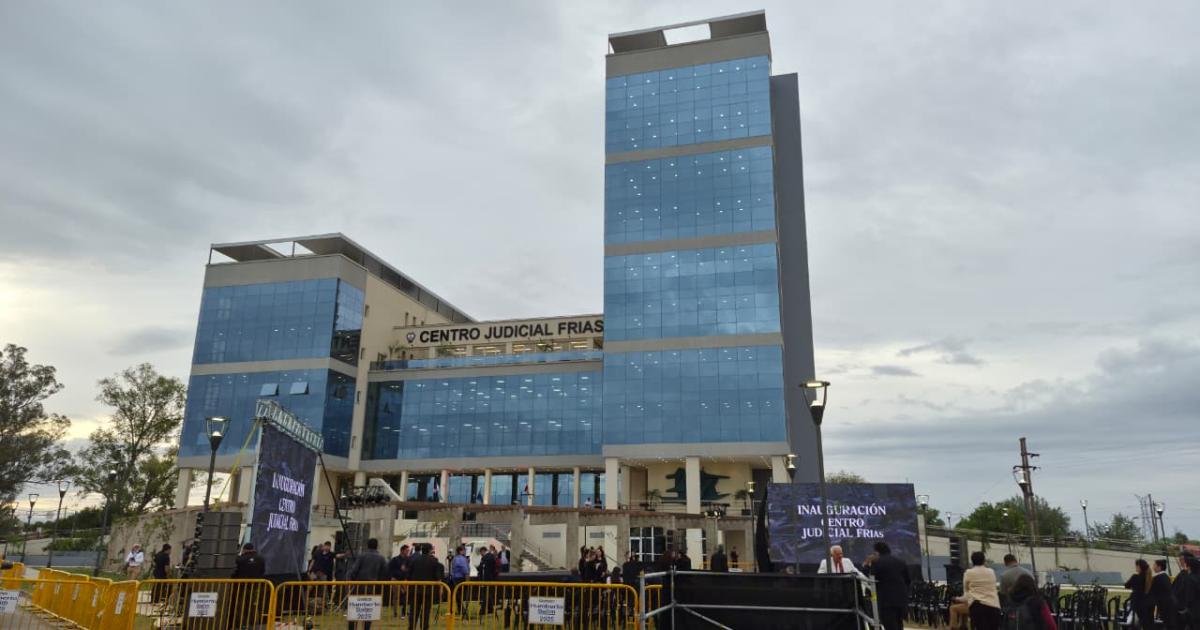 Inauguraron el moderno Centro Judicial de Friacuteas- las mejores fotos