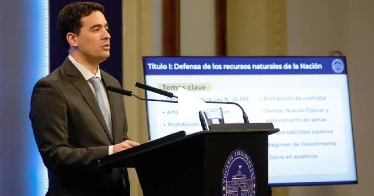 El vocero Adrin Ravier (Foto- Presidencia)