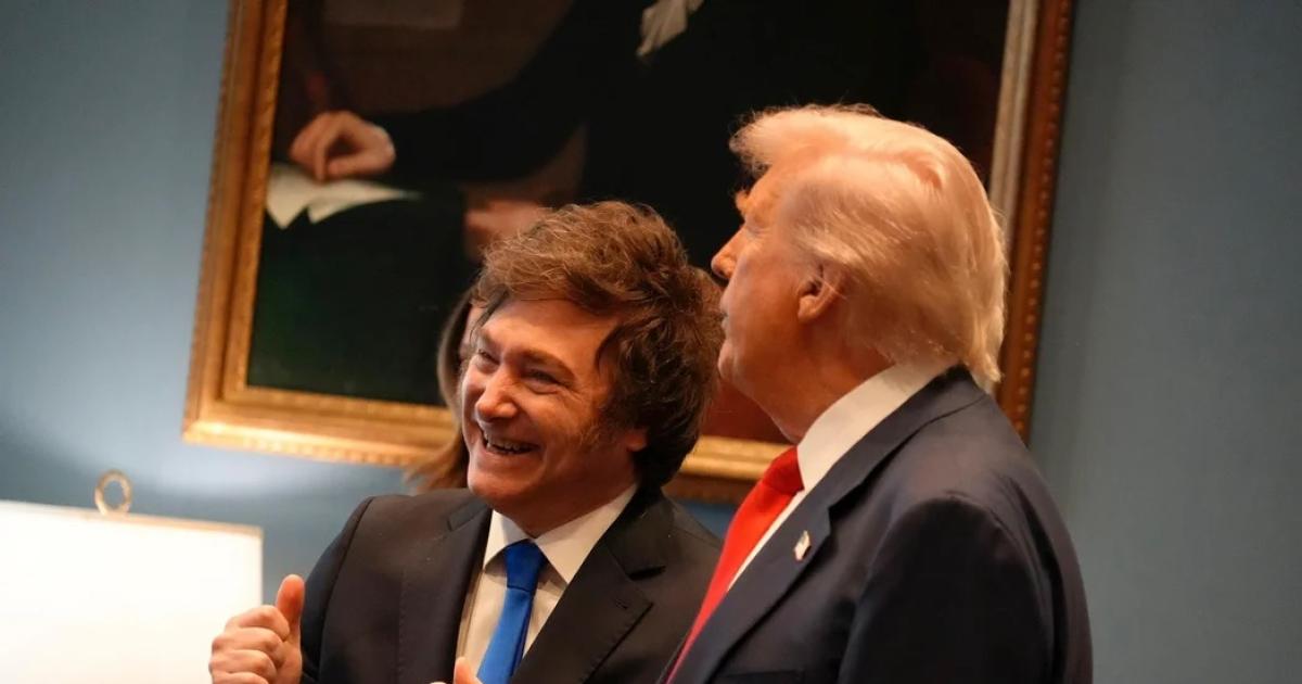 Milei con Trump Foto- Agencia NA