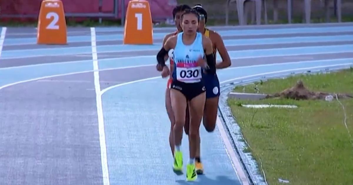 Nélida Peñaflor en comptencia