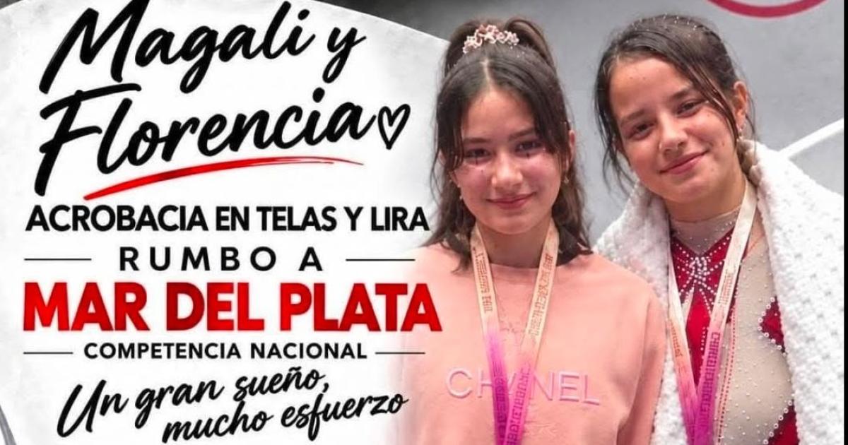 Dos joacutevenes de Antildeatuya buscan apoyo para cumplir el suentildeo de competir en Mar del Plata