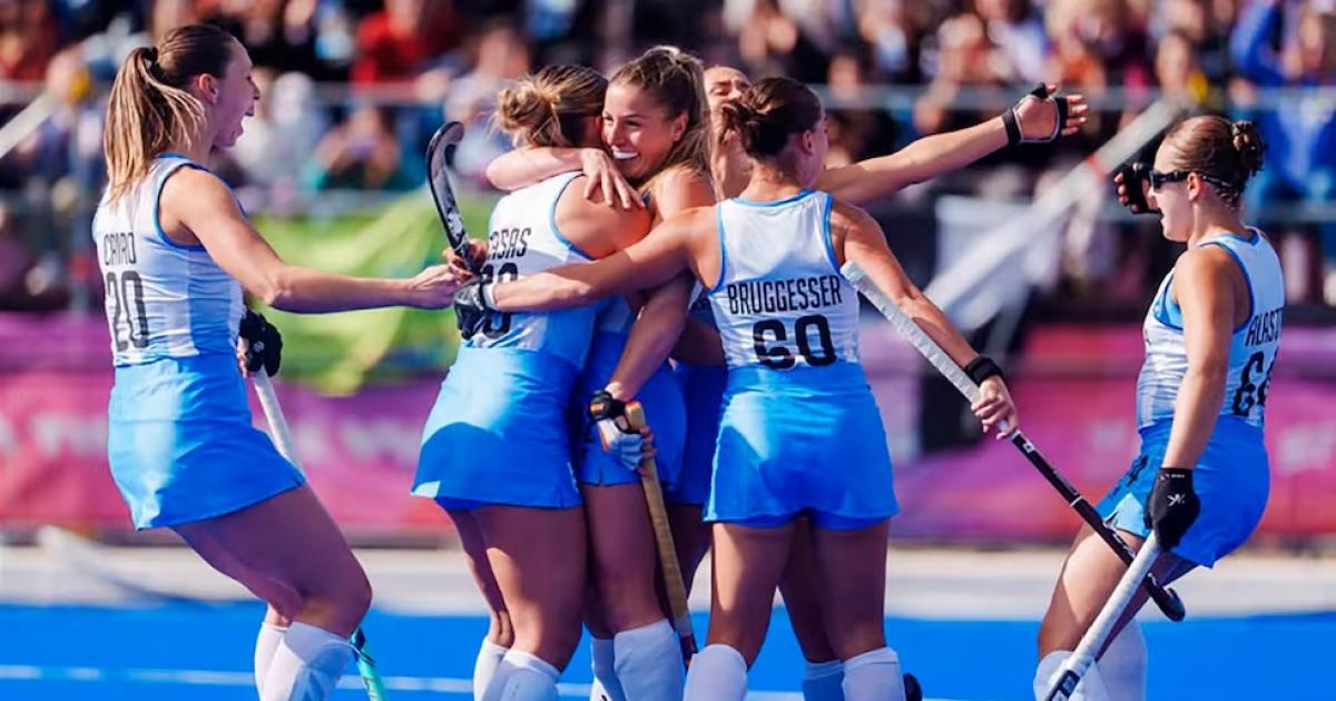 El hockey argentino se bantildeoacute de oro