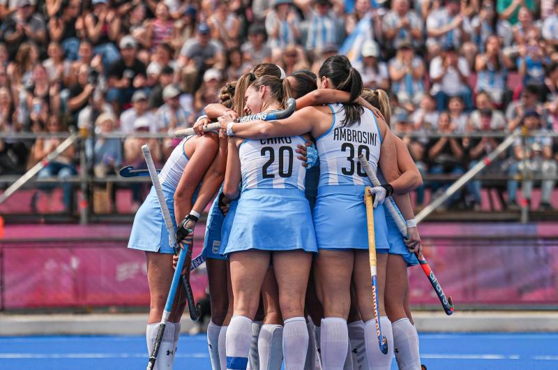 Las Leonas volvieron a ser campeonas- golearon a Chile y se quedaron con el oro