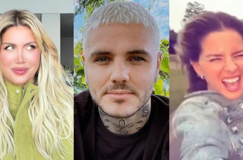 Wanda Nara opinó sobre la inhabilitación a Mauro Icardi después del polémico video de que publicó la China Su�rez (Foto- Instagram wandanara mauroicardi sangrejaponesa)